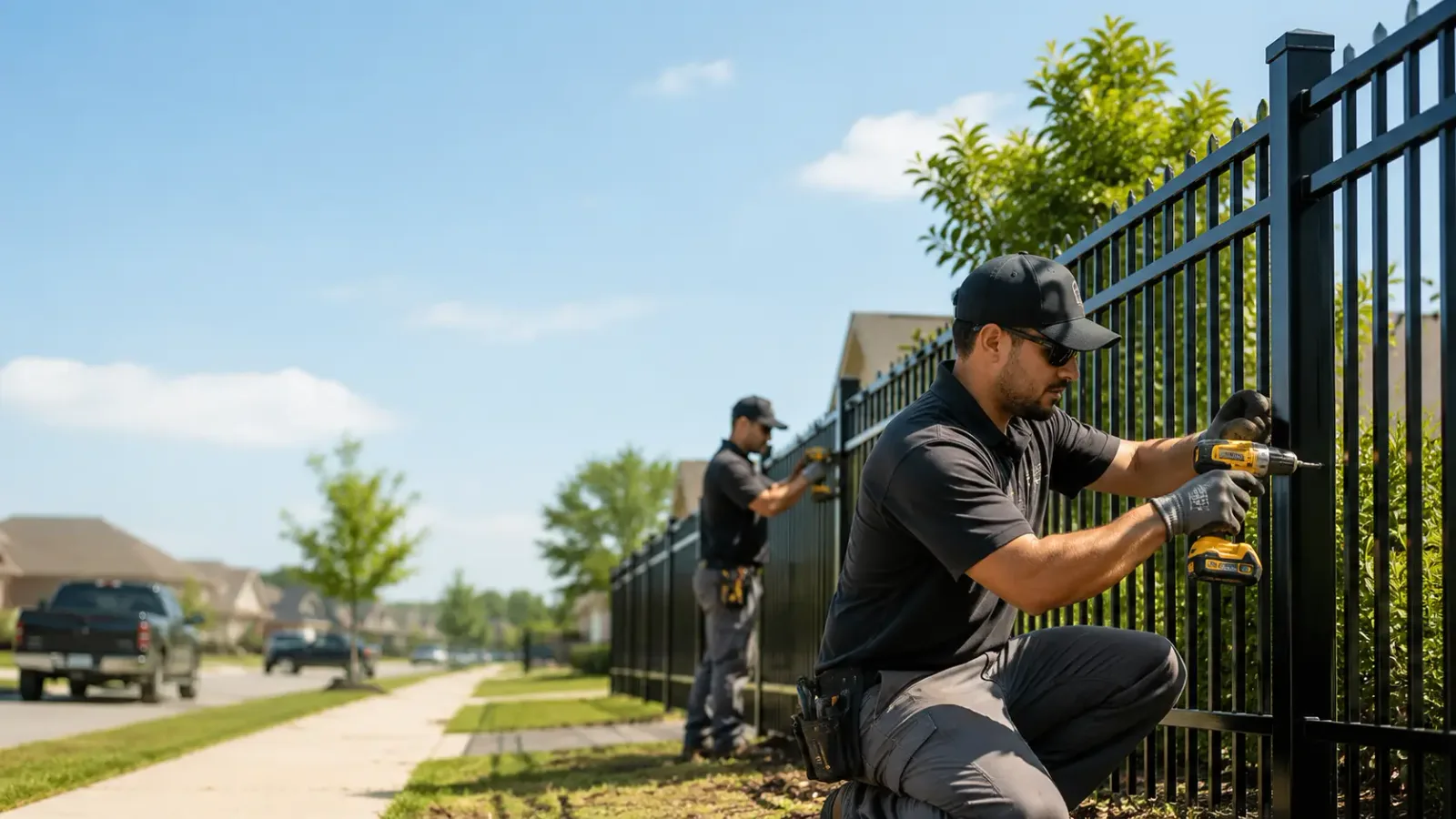 Metal Fence Installation in Fenton, LA
